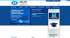 Desktop Screenshot of cra-pr.org.br